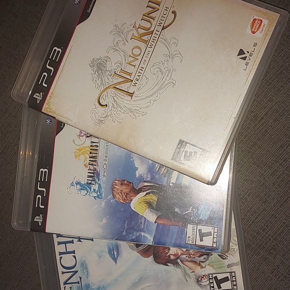 Ps3 Playstation 3 rpg lot ni no Kuni final fantasy x x2 enchanted arms - Picture 1 of 4